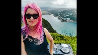 DJ Tune Raider mixing at Featherbed Nature Reserve  - Knysna 2020