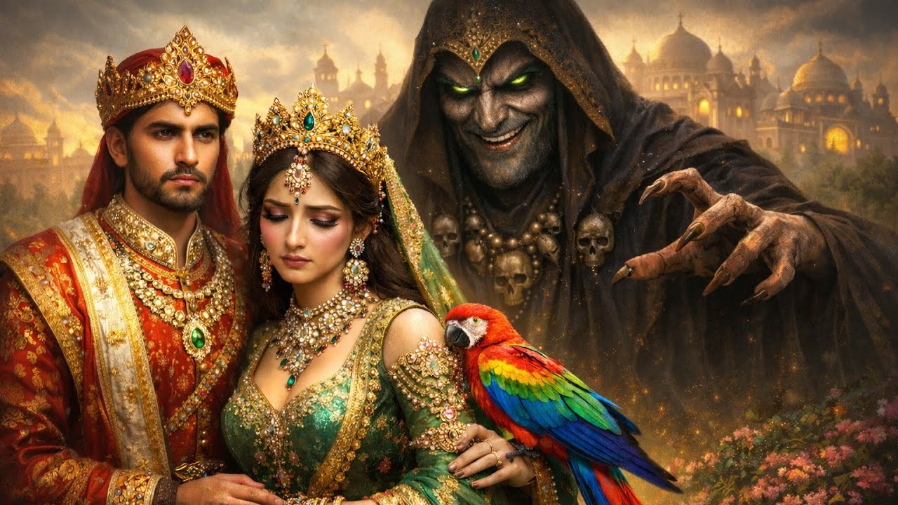 बादशाह की बेऔलाद बीवी और सुर्खाब || Beaulad Badshah Bolti Maina Aur Mallika Par Ashiq Badshah