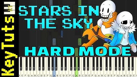 Learn to Play Stars In The Sky from Glitchtale (Undertale AU) - Hard Mode