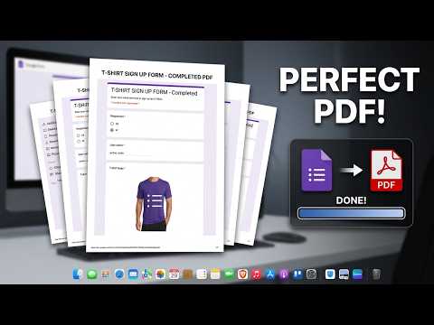 How to Generate PDF from Google Forms Automatically (Quick and Easy)