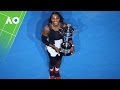 Serena Williams thanks sister Venus in victory speech | Australian Open 2017