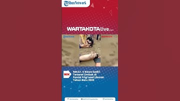 NEKAT, 4 Siswa Kediri Terseret Ombak di Pantai Prigi saat Liburan Tahun Baru 2023
