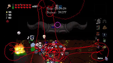 The Binding of Isaac: Afterbirth all items vs Mega Satan