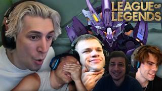 xQc DESTROYS LoL 5S Ranked ft. Jynxzi, Tyler1, Dantes, & ...