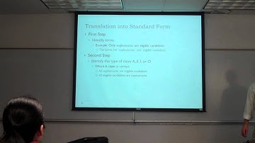 Logic Chapter 8 Fall 2012