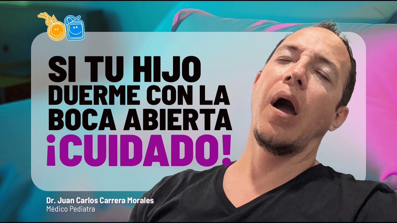 Respiración oral y ronquidos en niños: consecuencias en crecimiento, conducta y aprendizaje