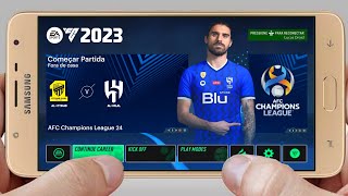 FIFA 14 MOD EA FC 2023 PARA ANDROID COM BRASILEIRÃO E EUROPEUS ATUALIZADO COM KITS 23+24