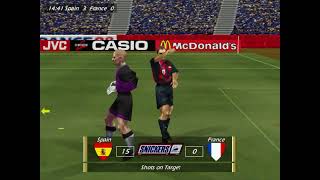 Fifa World Cup 98 Gameplay - Tackle Anywhere And Get As Many Red Cards As You Want