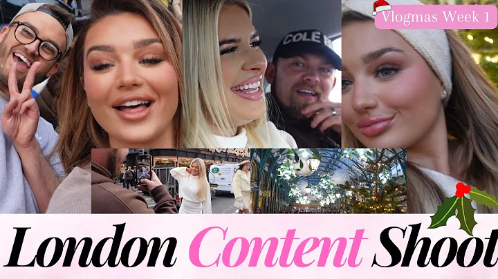 Vlogmas Week One: London Content Shoot with Libert...