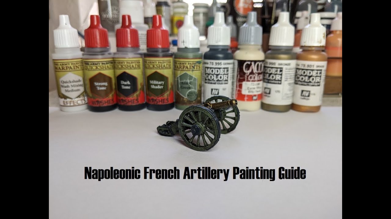 Napoleonic French Artillery Painting Guide