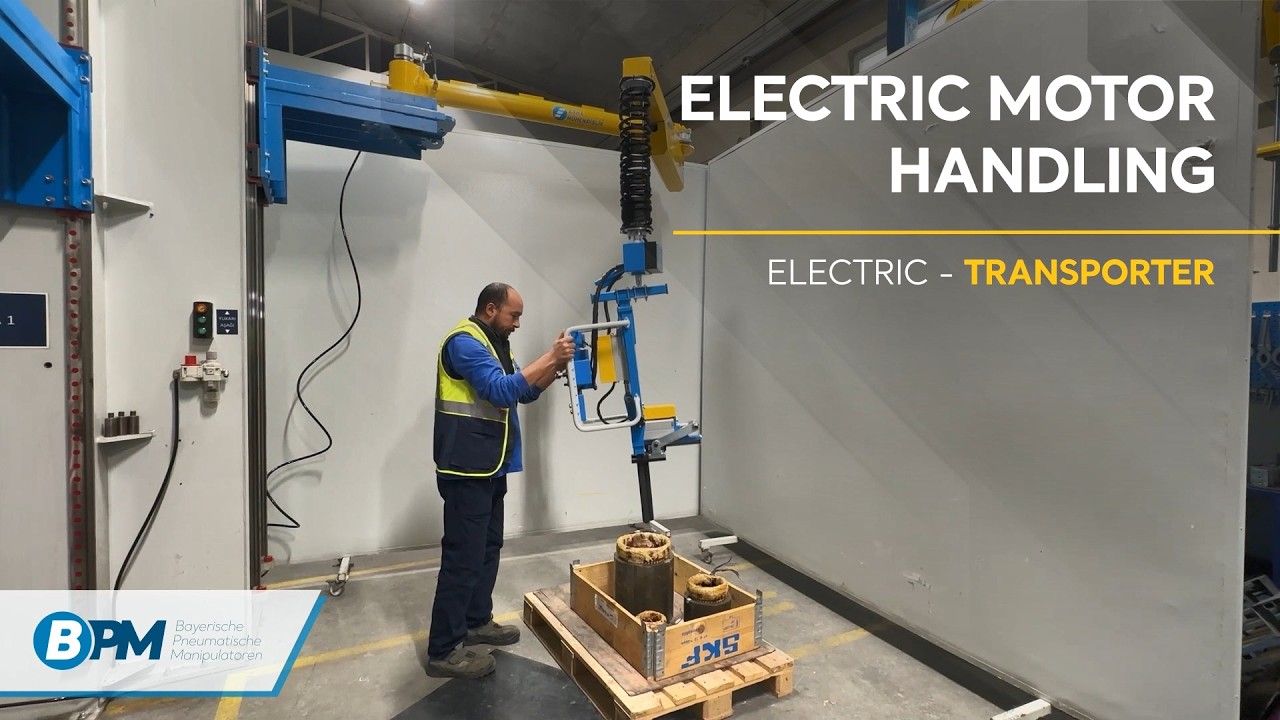 BPM Industrial Manipulators - Electric Motor Handling