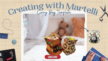 Creating With Martelli: Curvy Bag Template Set