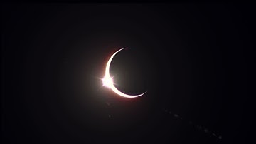 Solar Eclipse 2020 Footage 4K UHD - Royalty free motion background - Solar Eclipse Video 2020