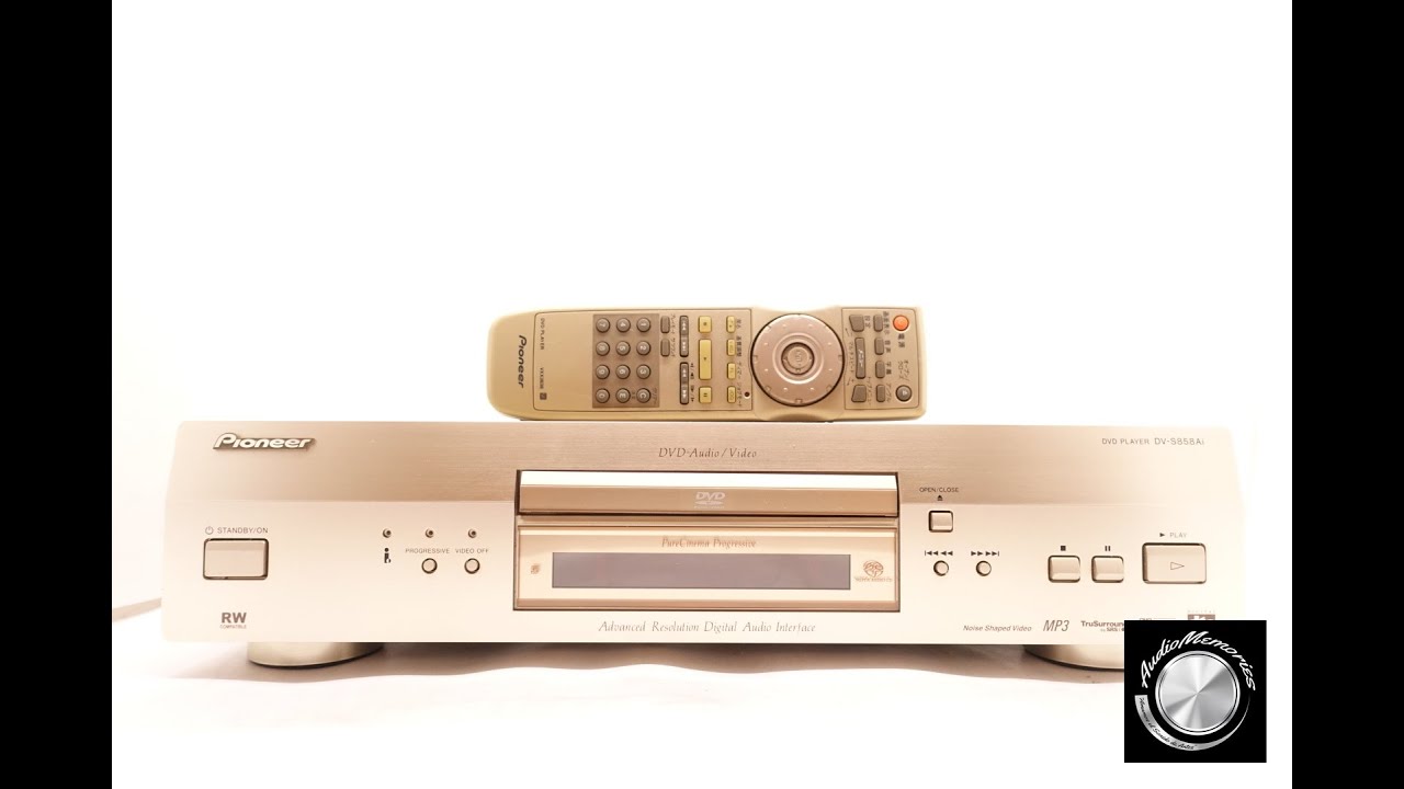 Pioneer パイオニア DVD SACDプレーヤー DV-S858Ai DVD SaCD Player Pioner DV -S858AI - YouTube