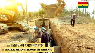 GHANA'S 300 MILLION DRAINAGE PROJECT IN ACCRA FINALLY KICK OFF AFTER HEAVY FLOOD