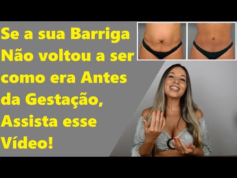 Vídeo: Como tonificar o estômago após a gravidez (com fotos)