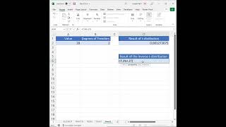 The Learnit Minute - T.INV.2T Function #Excel #Shorts screenshot 4