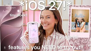 Кастомизация и организация iPhone на iOS 27 + советы и хитрости! НОВЫЕ ФИШКИ, которые нужно попро... screenshot 2