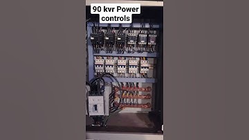 3 phase power factor correction                                   90 Kvar power controls