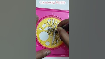 Simple spirograph for beginners #shorts #spirograph #art #lineart #2025