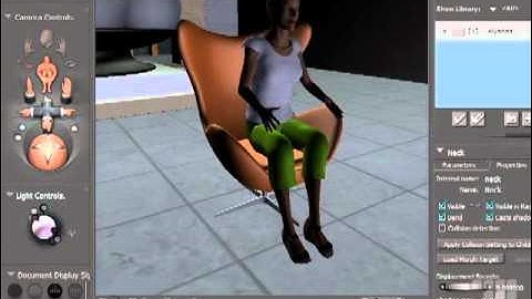 Inverse Kinematics - Poser 8 - Poser Pro 2010 Tutorial