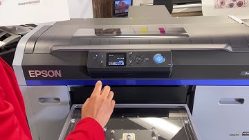 Step-by-Step Printer Head Alignment Process with EPSON SureColor F2100 Direct to Garment (DTG)