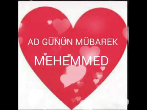 Ad günün mübarək Mehemmed