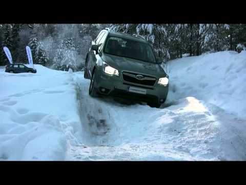 2013 Subaru Forester Winter Off Road Test (X-MODE)