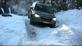 2013 Subaru Forester Winter Off Road Test (X-MODE)