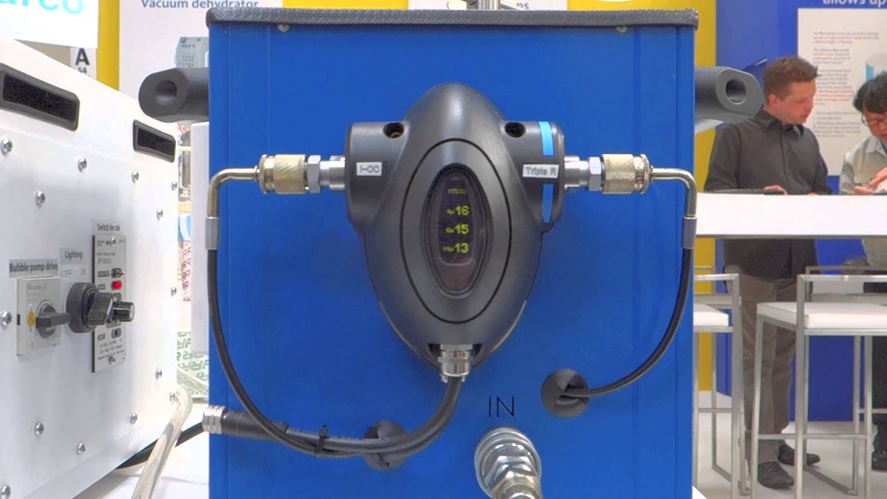 Triple R Bypass Oil cleaner with iCount monitoring device.