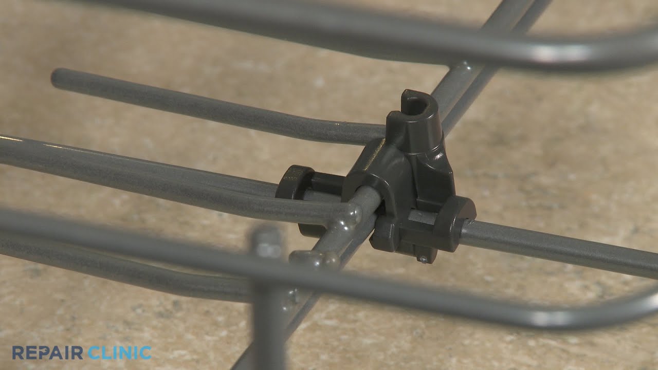 Electrolux Dishwasher Lower Dishrack Tine Clip Replacement 807282902