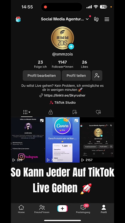 So Kann Jeder Auf TikTok Live Gehen 🚀