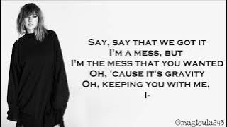 Taylor Swift - Dancing With Our Hands Tied (Lyrics)