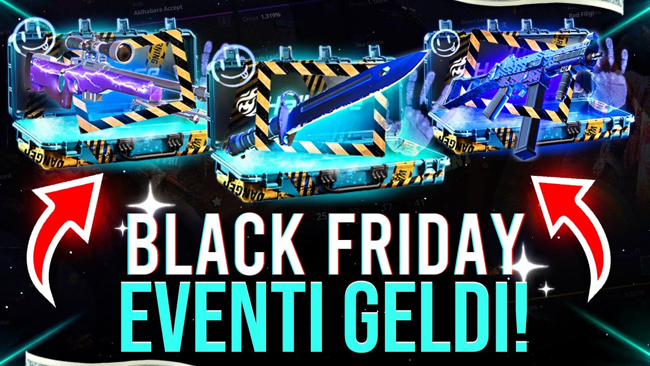 BLACK FRIDAY ÖZEL EVENT GELDİ! - HELLCASE PROMO CODE