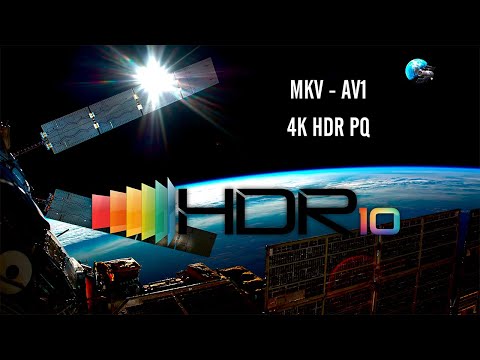 MKV - AV1 - 4K HDR PQ (Demo) NASA