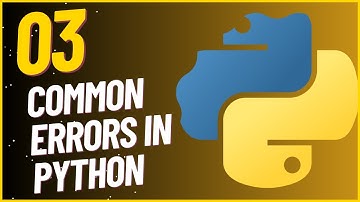 PYTHON BASICS 03: How to Fix the Most Common Python Errors #python #basicprogramming #coding