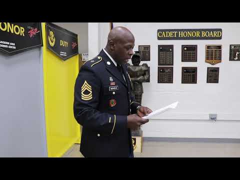 2021 Army JROTC Commissioning Ceremony