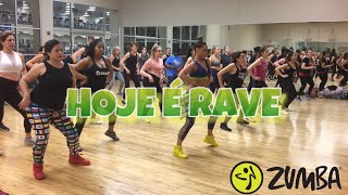 HOJE É RAVE - Barbara Labres (Zumba Choreography)