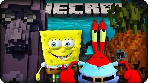 Minecraft - BIKINI BOTTOM ! -Spongebob SquarePants Mod Showcase