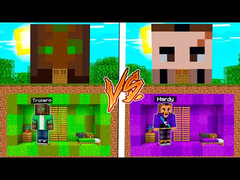 BASE SECRETA DE TROLEROTUTOS vs BASE SECRETA DE HARDYLUSKI 😂😱