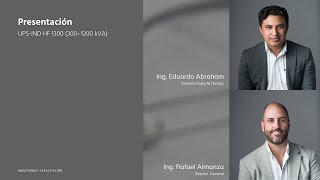 Capacitación UPS-IND HF 1300, 300 a 1200 kVA