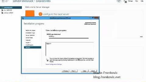 Windows Server 8 Hyper-V configuration