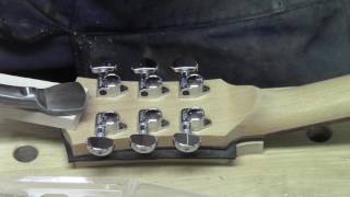 In the Shop - Martin 00 Style Acoustic Guitar - Part 29