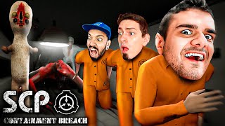 OS GURI INVADIRAM A FUNDAÇÃO SCP: CONTAINMENT BREACH MULTIPLAYER - c/ VX, Gabs, Guinas, e +