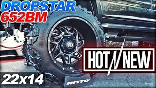 Hot N New Ep. 42 Dropstars 652Bm 22X14 Black And Milled