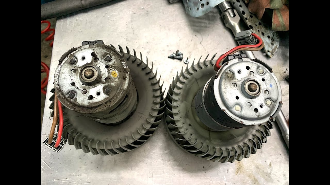 Замена моторчика печки с правого руля на левый. - YouTube