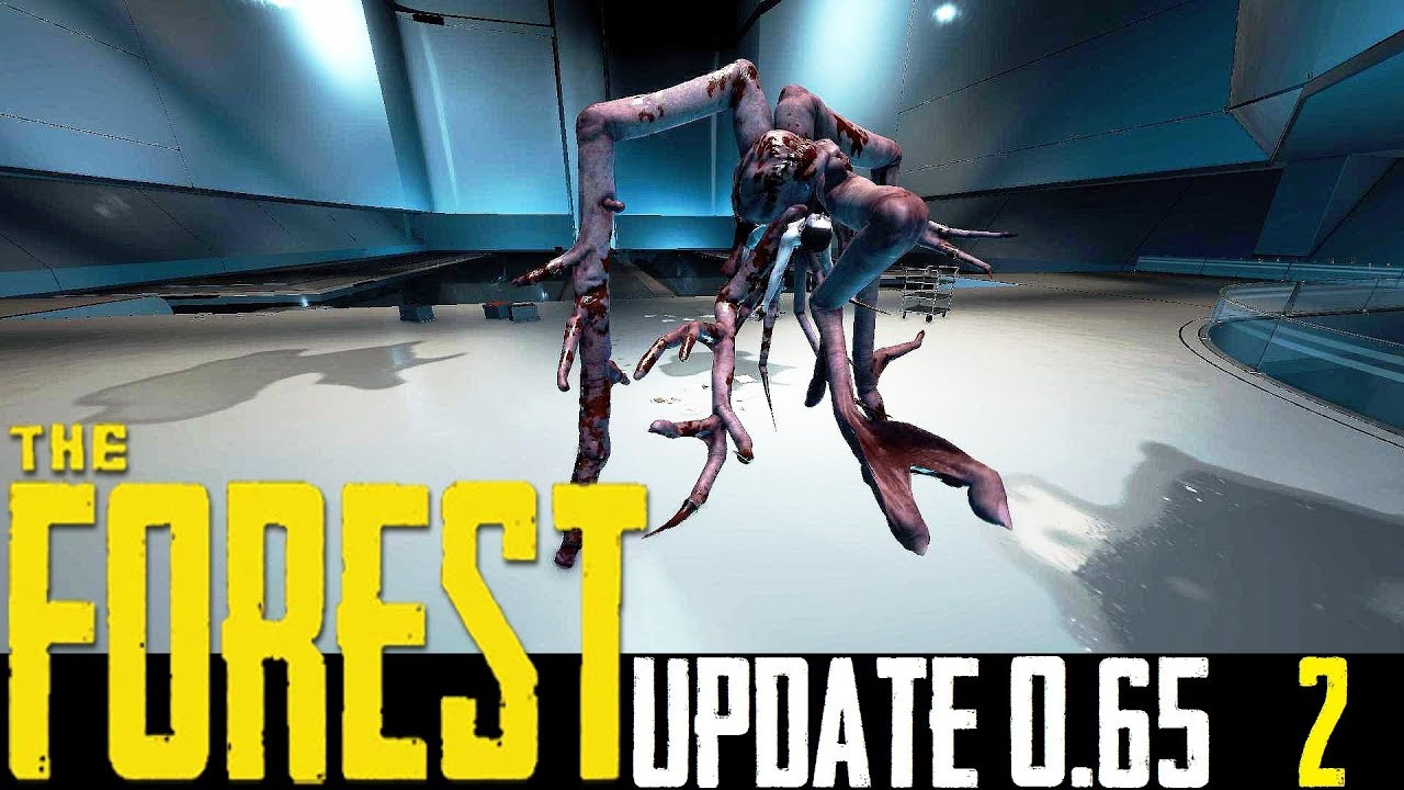 UPDATE 0.65 THE FOREST Flare 2.0, Respawn Endboss, Blood Details