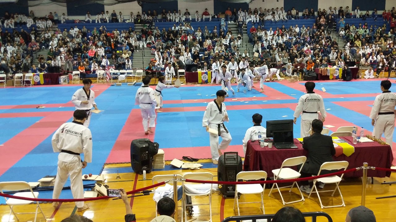 Kukkiwon TKD Demo part one