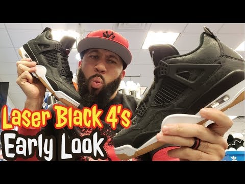 Laser Black 4's Early Look!! - YouTube