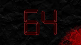 Countdown from 64 to 0 in RED Net Worth